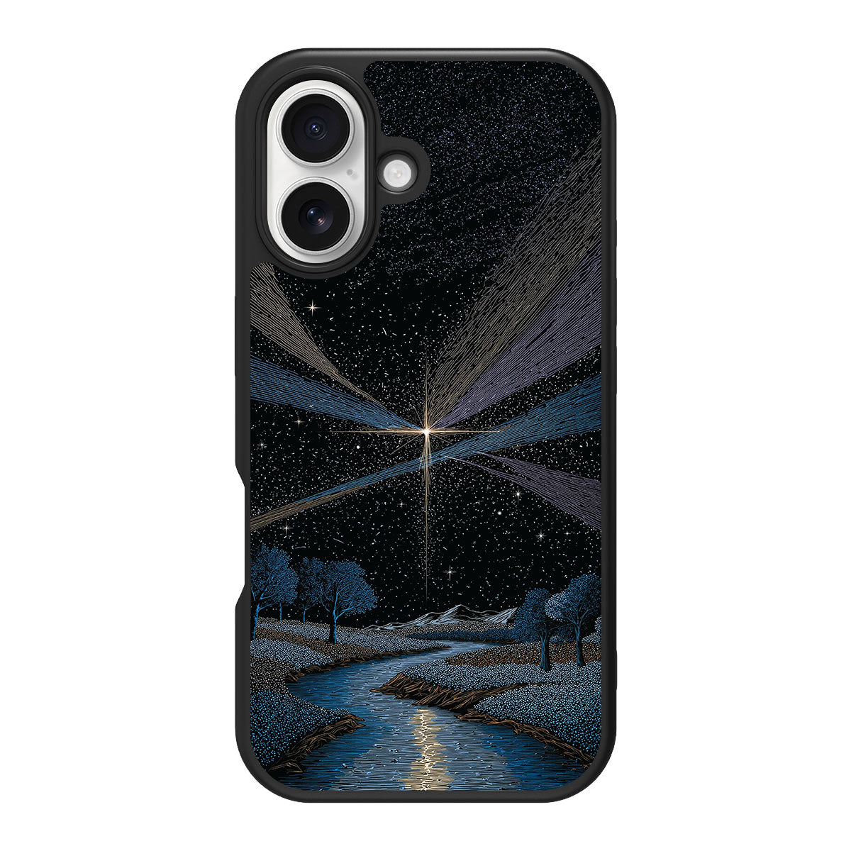 iPhone 16 Plus Case with MagSafe – Falling Star