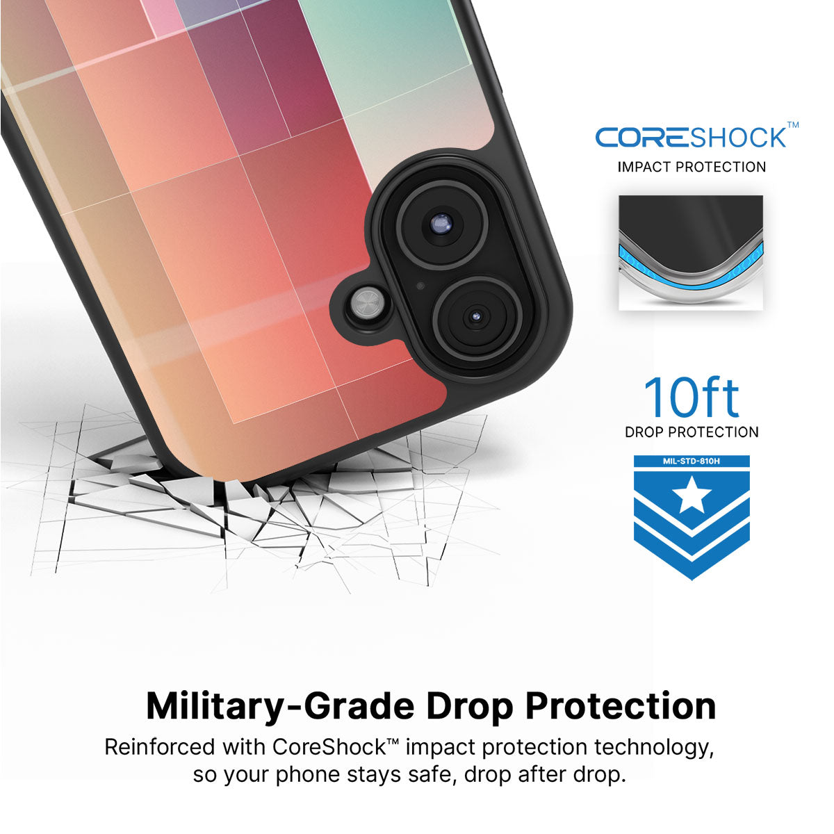 Fibionacci Play - iPhone 16 Plus Case #case type_core (magsafe), #case type_core (non magsafe)