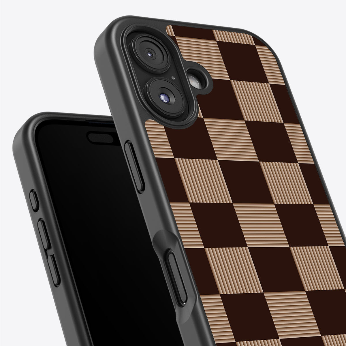 Latte Check - iPhone 16 Plus Case  #case type_core (non magsafe)