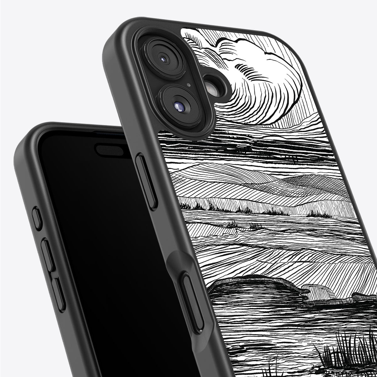 Linear Landscape - iPhone 16 Plus Case #case type_core (non magsafe)