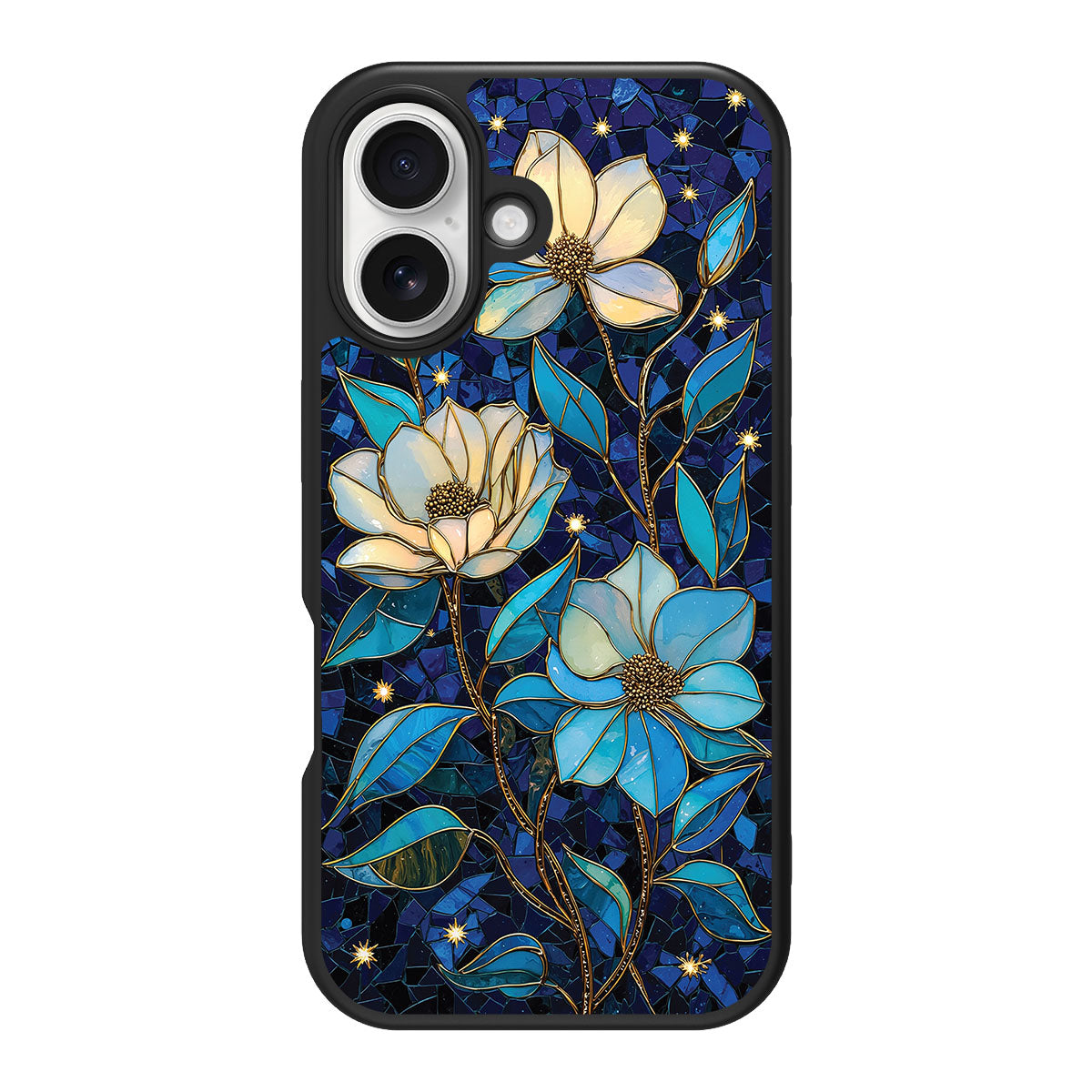 iPhone 16 Plus Case with MagSafe – Midnight Magnolia