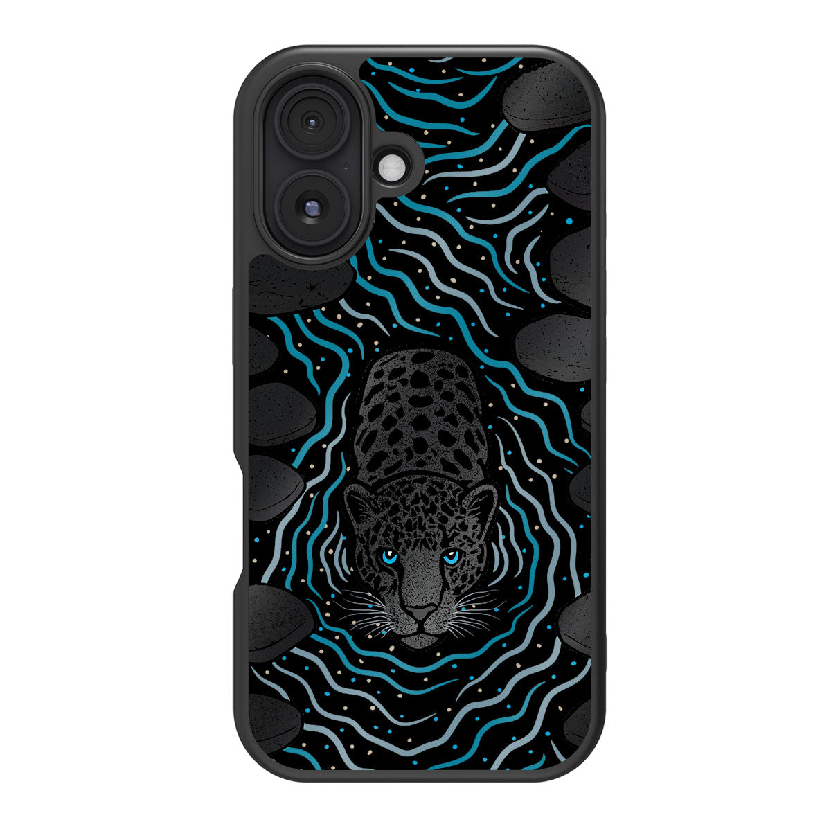 Midnight Panther - iPhone 16 Plus Case, #case type_core (magsafe), #case type_core (non magsafe)