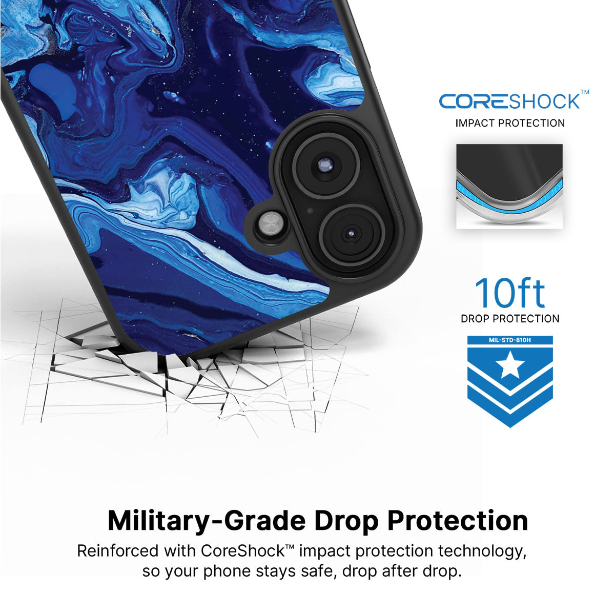 Mystic Waters - iPhone 16 Plus Case #case type_core (magsafe), #case type_core (non magsafe)