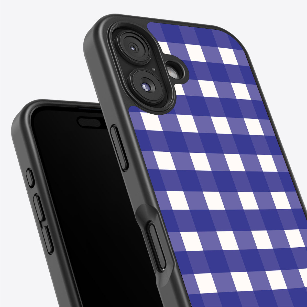 Nautical Grid - iPhone 16 Plus Case