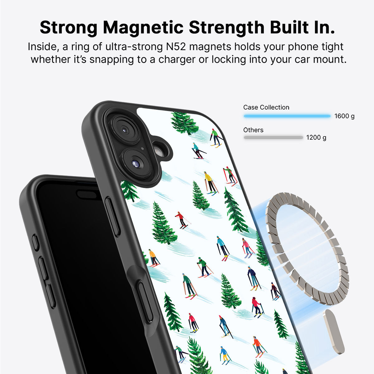 Ski Club - iPhone 16 Plus Case #case type_core (magsafe)