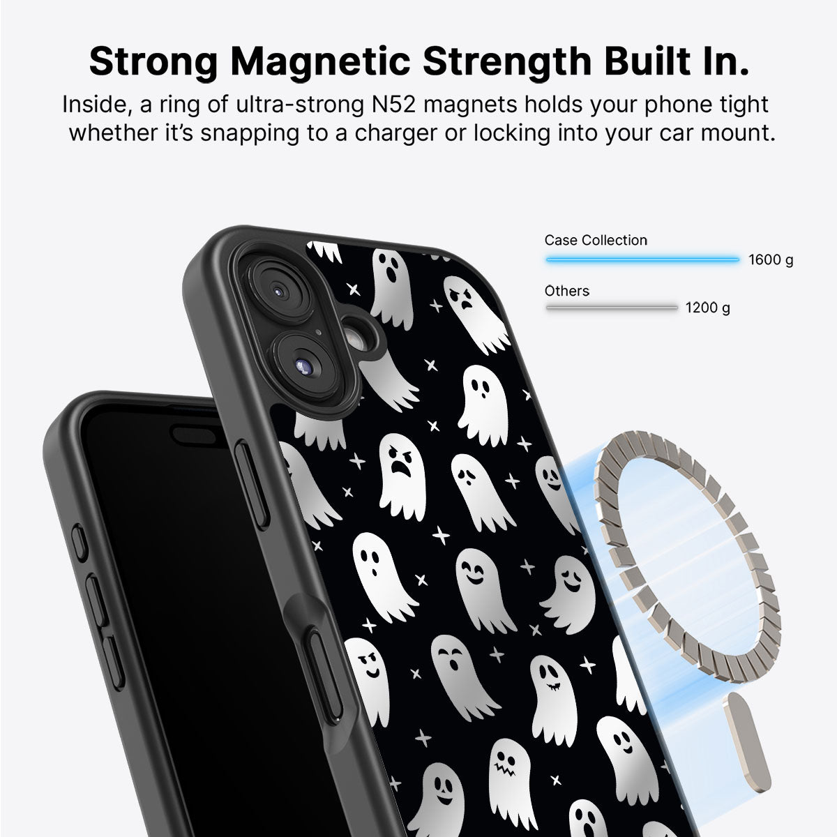 Spooky Spirits - iPhone 16 Plus Case #case type_core (magsafe)