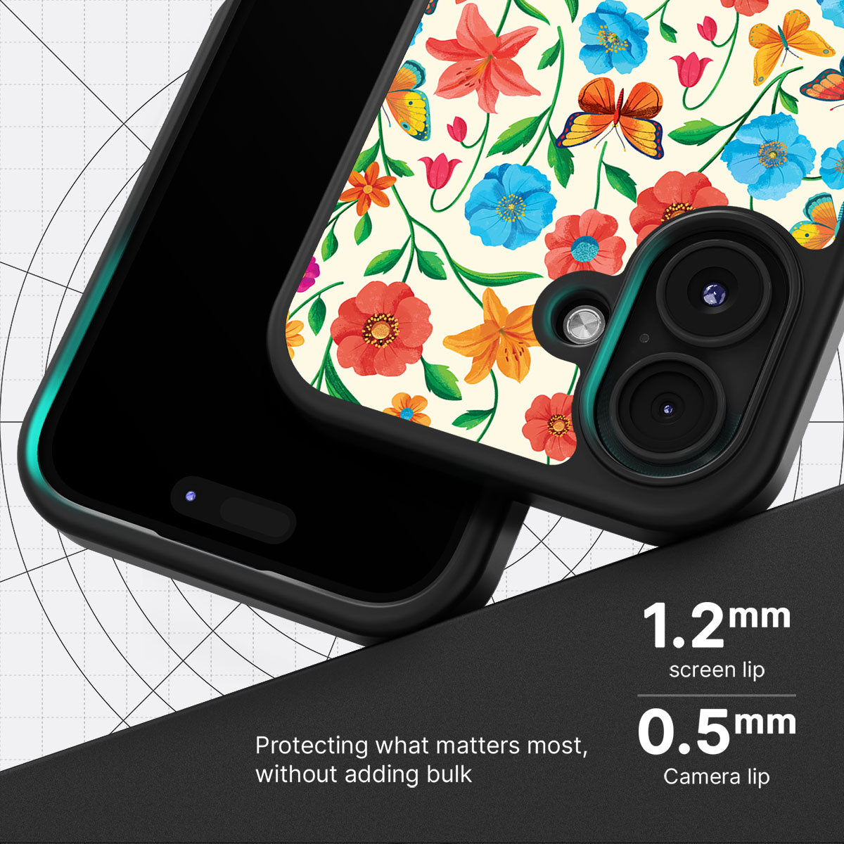 Spring Garden - iPhone 16 Plus Case #case type_core (magsafe), #case type_core (non magsafe)