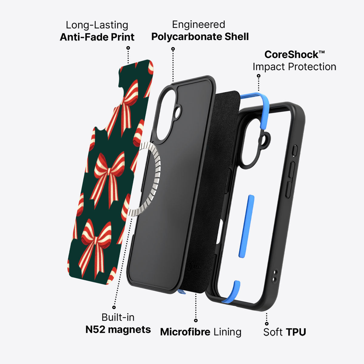 Velvet Ribbon - iPhone 16 Plus Case #case type_core (magsafe)