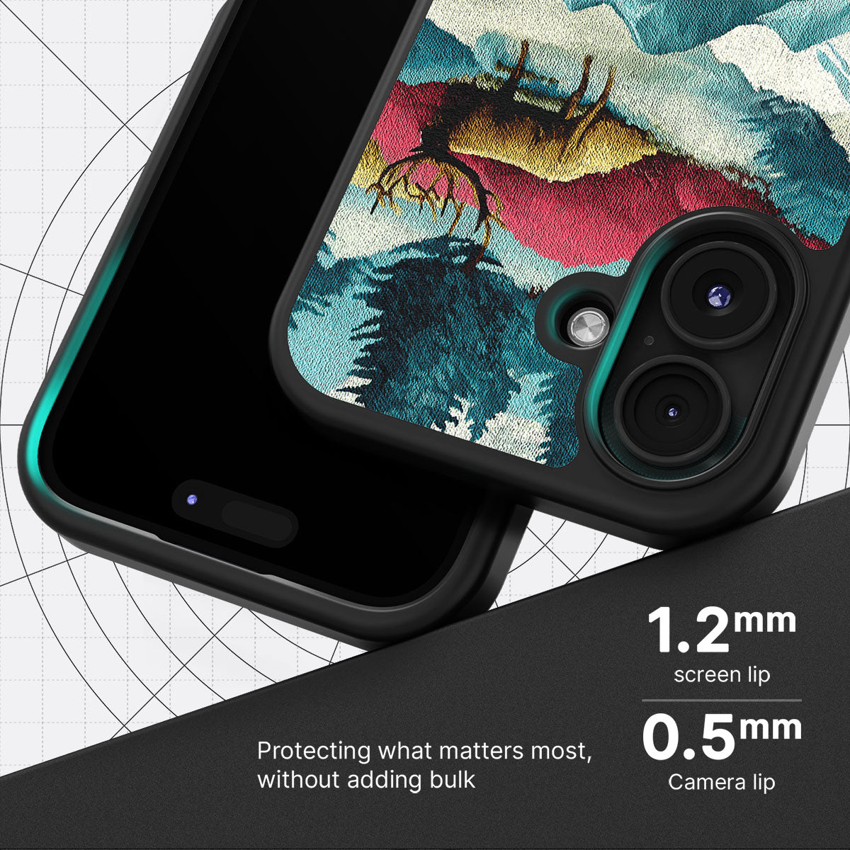 Winter Impressions - iPhone 16 Plus Case #case type_core (magsafe), #case type_core (non magsafe)