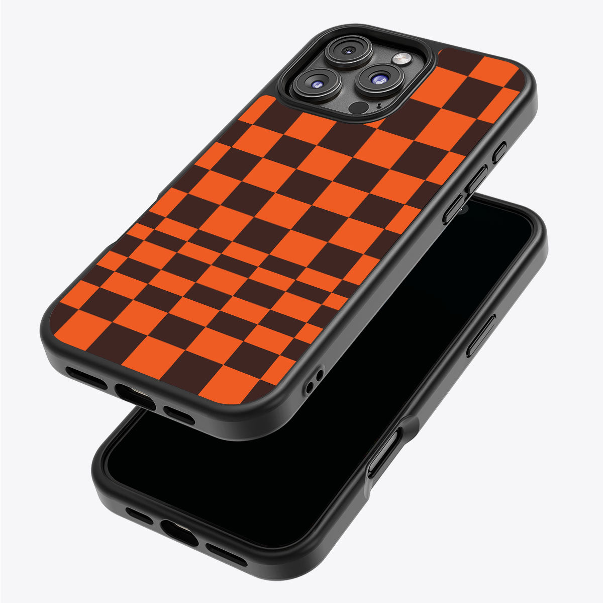 Amber Pop iPhone 16 Pro case – back and side view