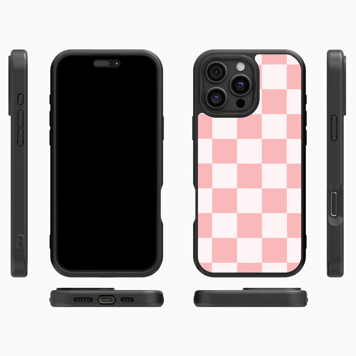 Ballet Tile iPhone 16 Pro case cover – multi-angle view