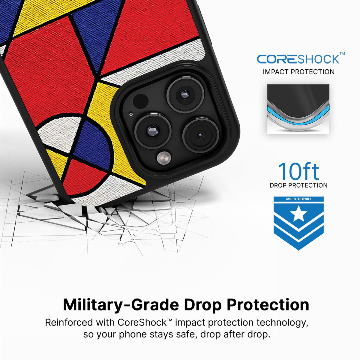 Bauhaus Proper - iPhone 16 Pro Case #case type_core (magsafe), #case type_core (non magsafe)