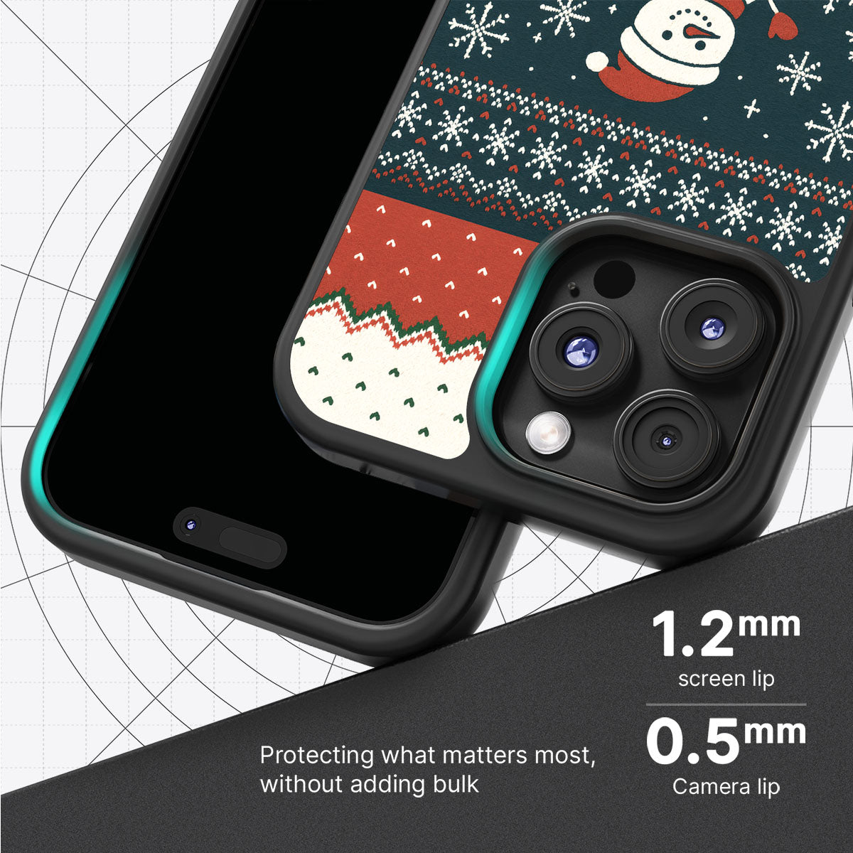 Cozy Christmas - iPhone 16 Pro Case #case type_core (magsafe), #case type_core (non magsafe)