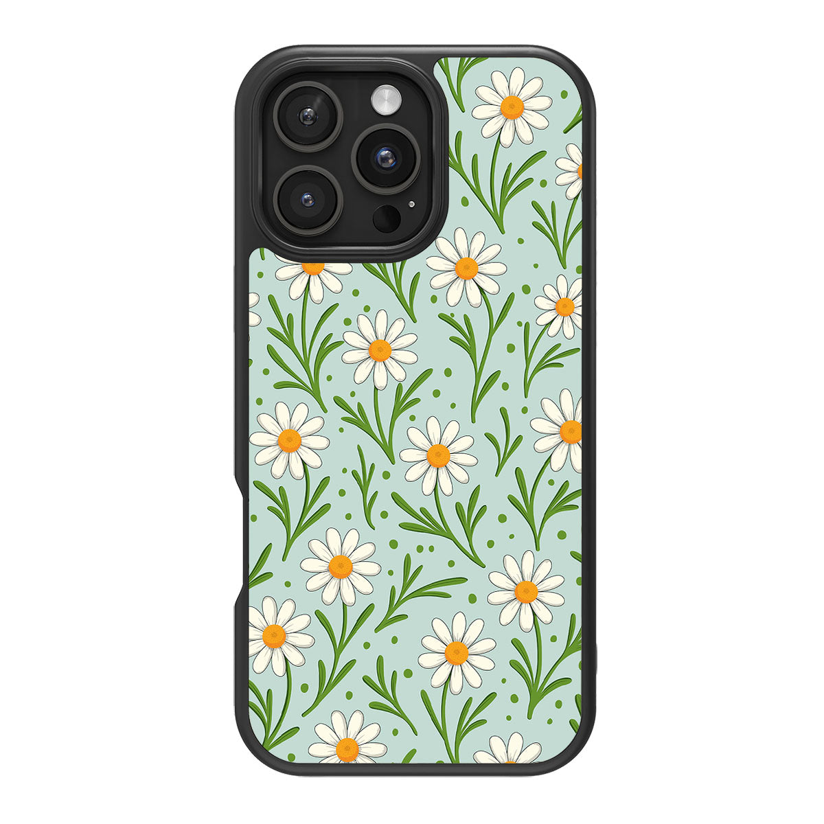 Daisy Flowers - iPhone 16 Pro Case #case type_core (magsafe), #case type_core (non magsafe)