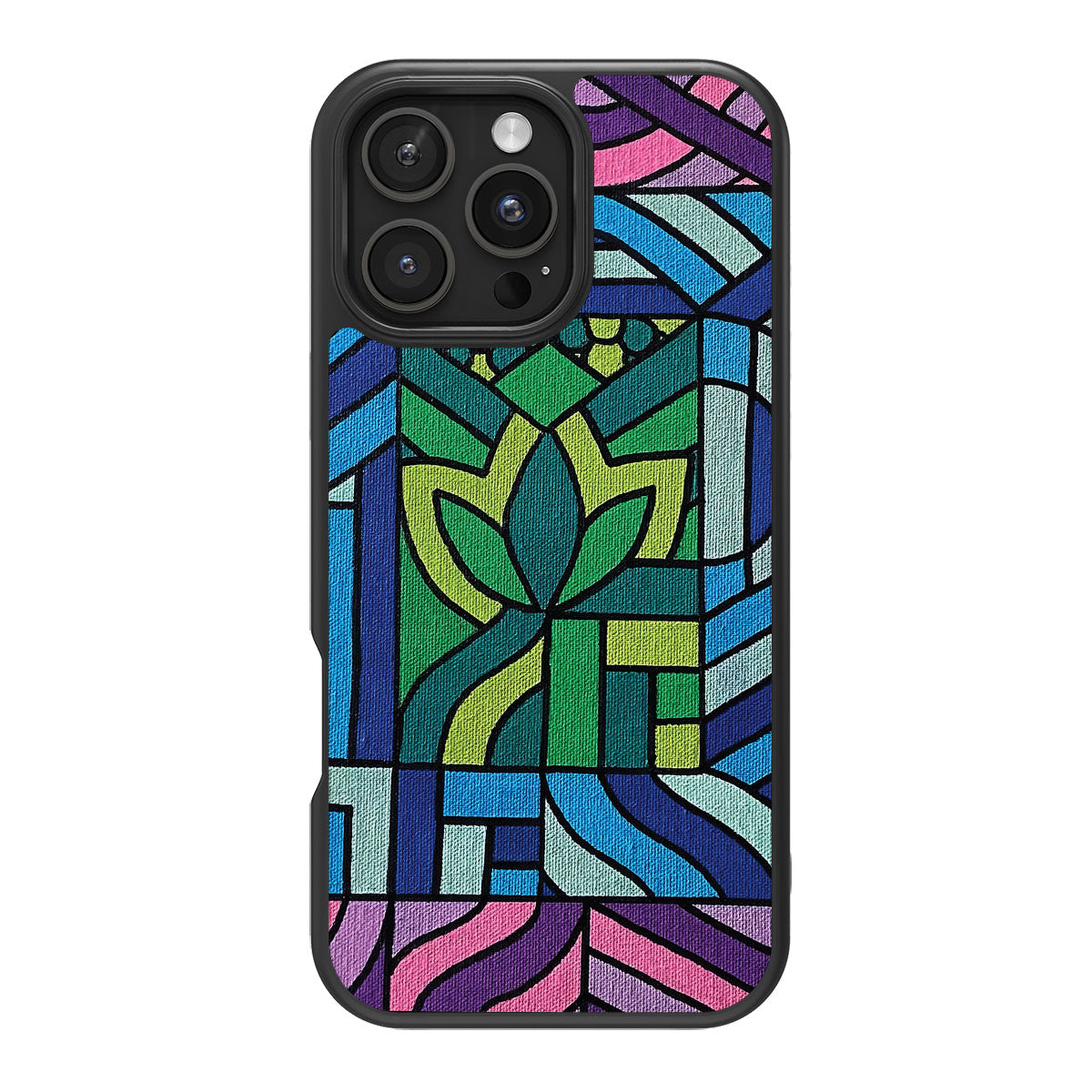 Green Flame - iPhone 16 Pro Case #case type_core (magsafe), #case type_core (non magsafe)