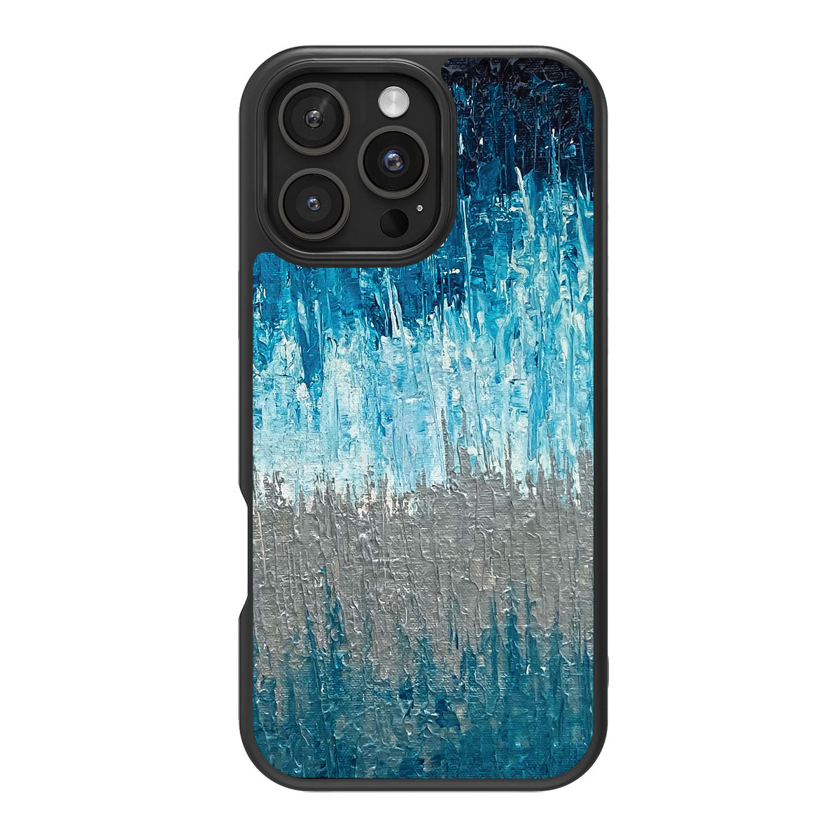 Impasto Tides - iPhone 16 Pro Case #case type_core (magsafe), #case type_core (non magsafe)
