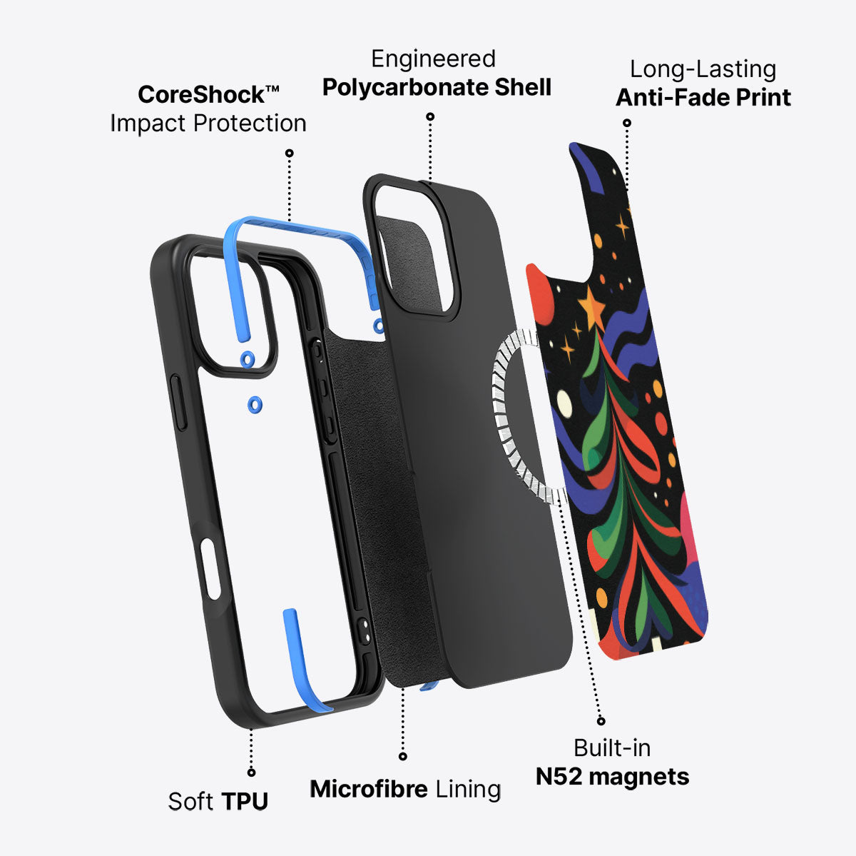 Jazz Jingles - iPhone 16 Pro Case #case type_core (magsafe)