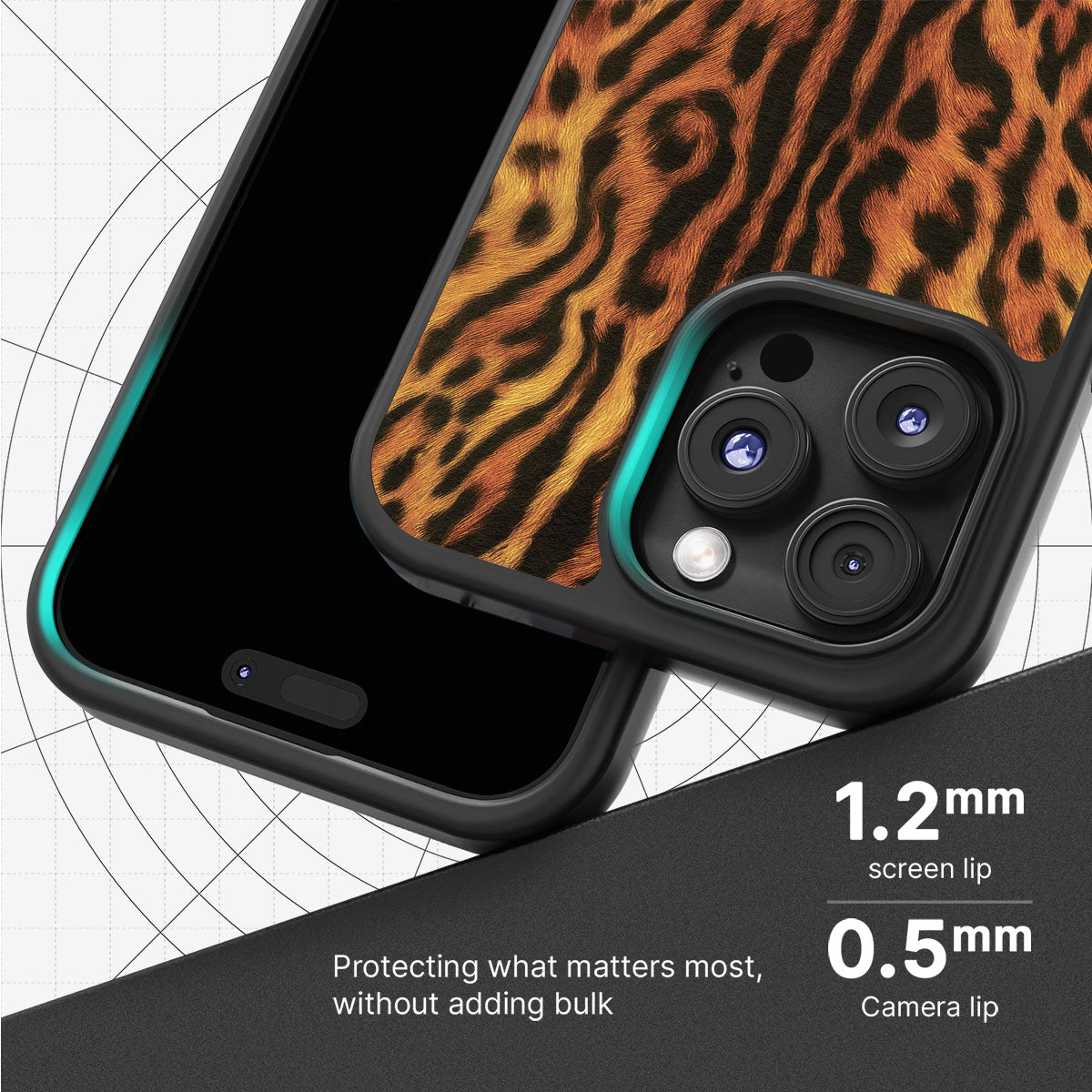 Leopard Trail - iPhone 16 Pro Case  #case type_core (magsafe), #case type_core (non magsafe)