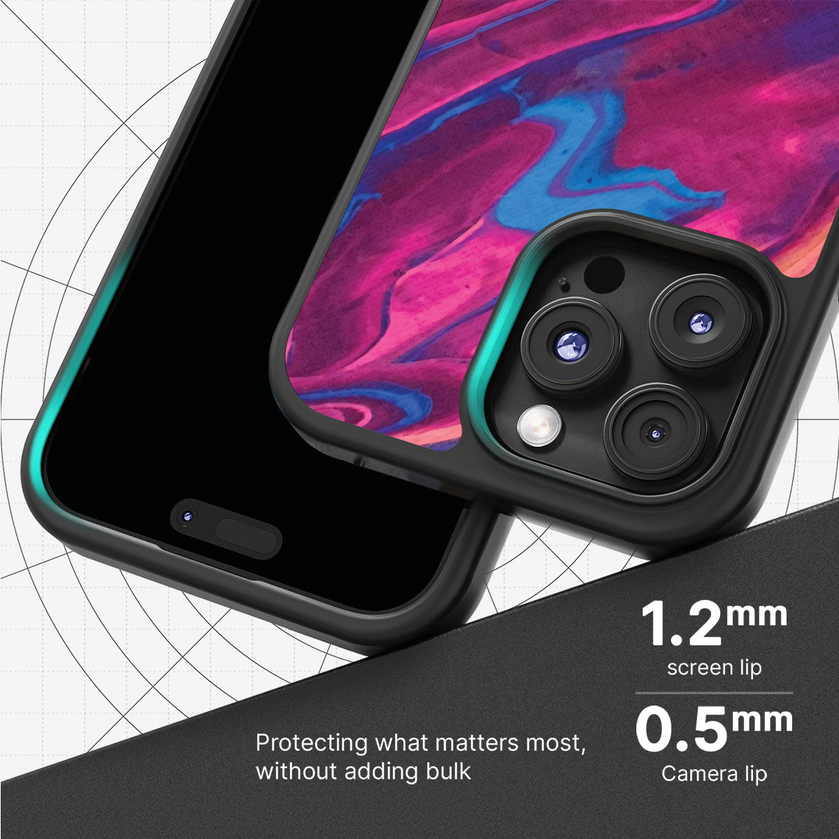 Luminous Lava - iPhone 16 Pro Case, #case type_core (magsafe), #case type_core (non magsafe)