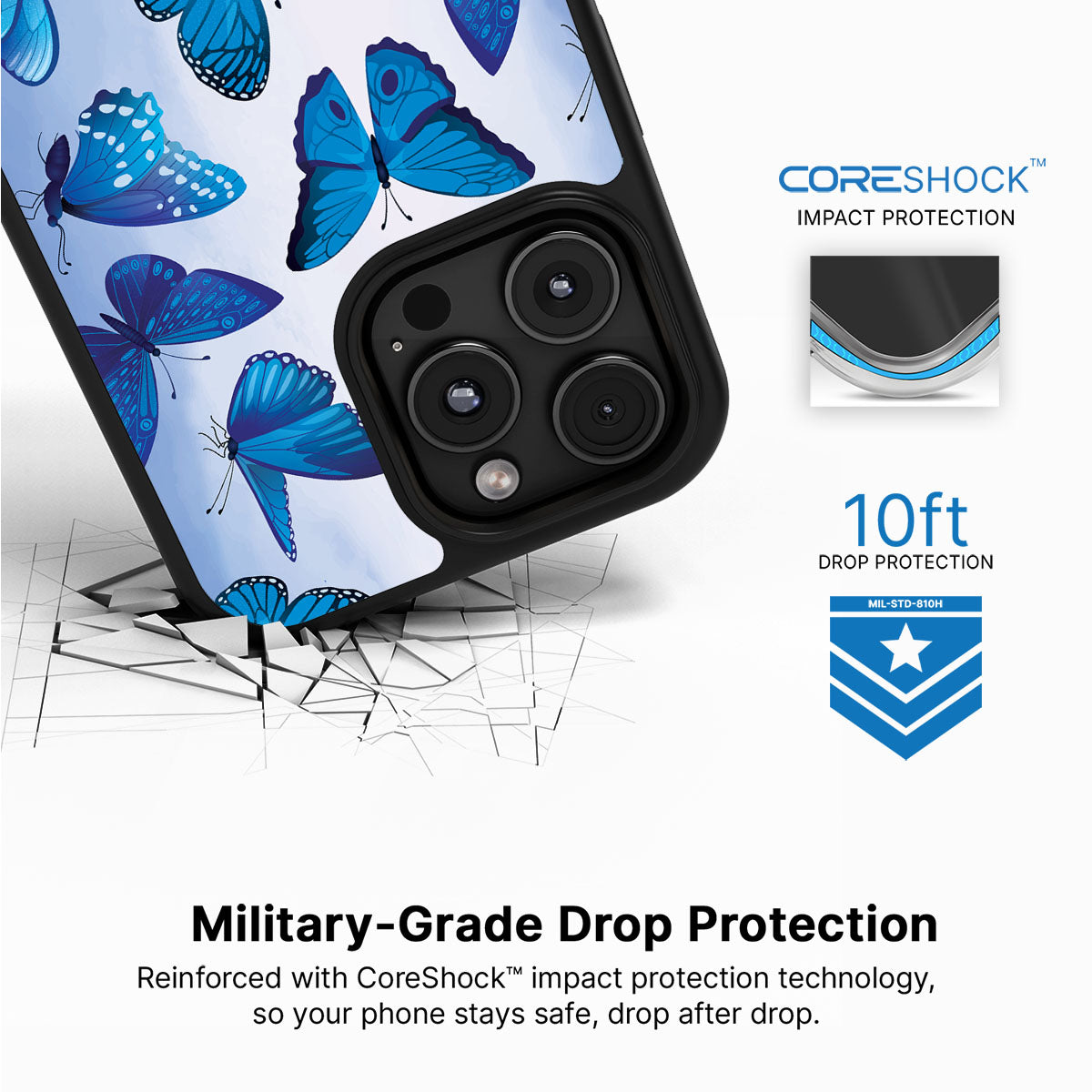 Magic Butterflies - iPhone 16 Pro Case