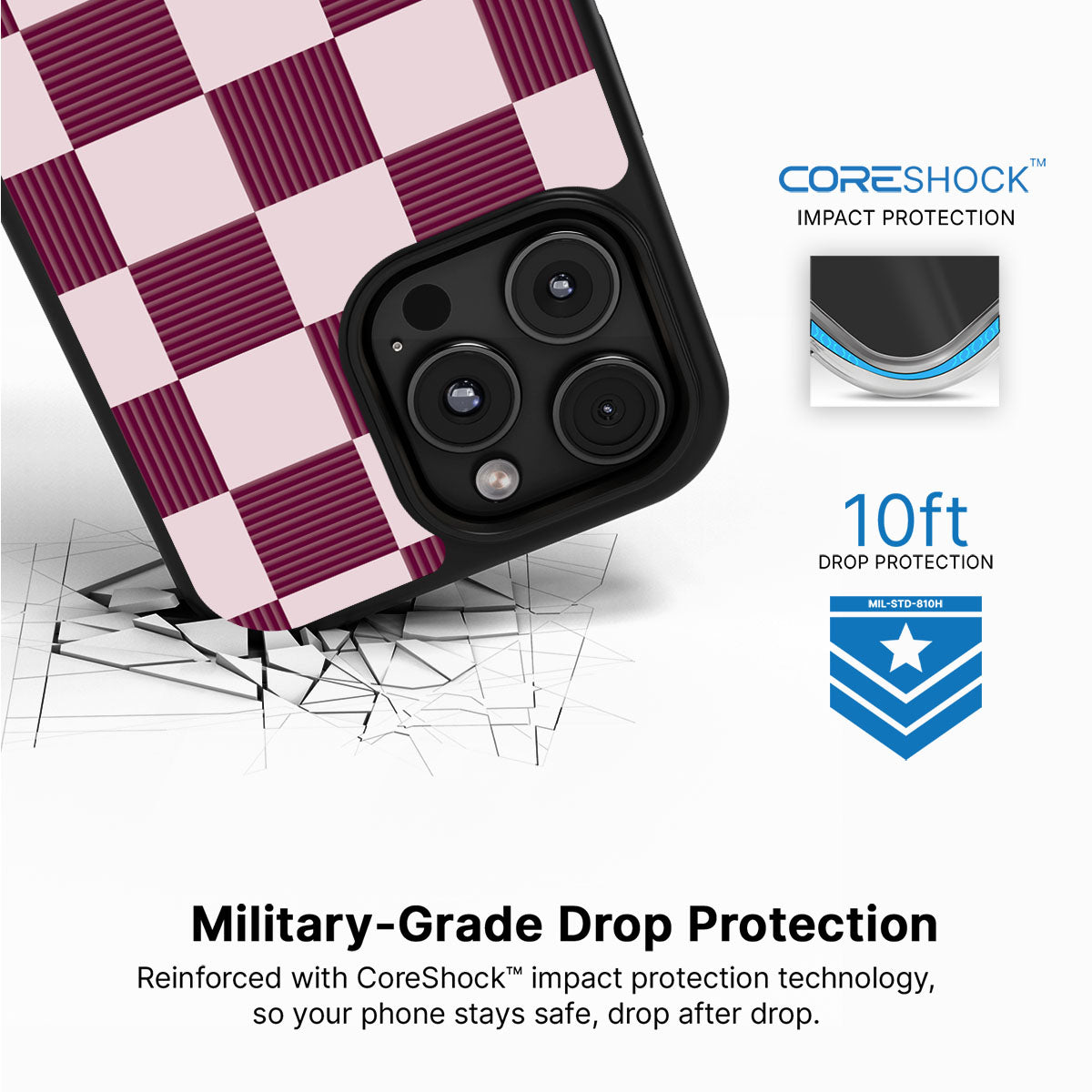 Majestic Mosaic - iPhone 16 Pro Case #case type_core (magsafe), #case type_core (non magsafe)