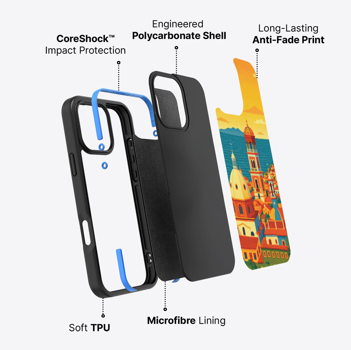 Mexico - iPhone 16 Pro Case #case type_core (non magsafe)