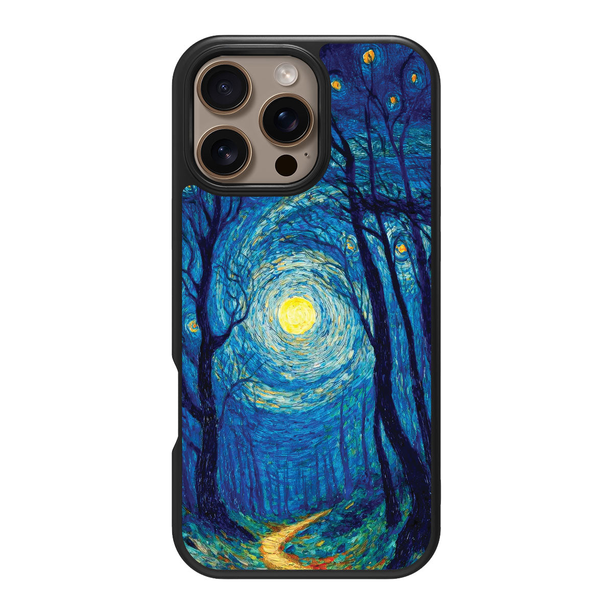 iPhone 16 Pro Case with MagSafe – Moonlit Forest