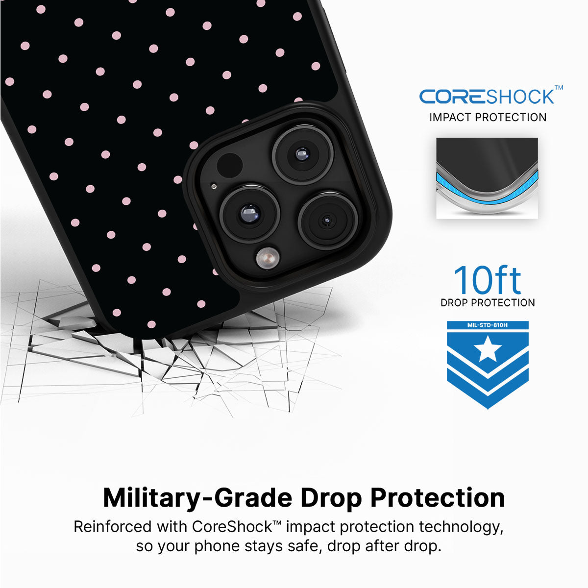 Noirelle - iPhone 16 Pro Case #case type_core (magsafe), #case type_core (non magsafe)