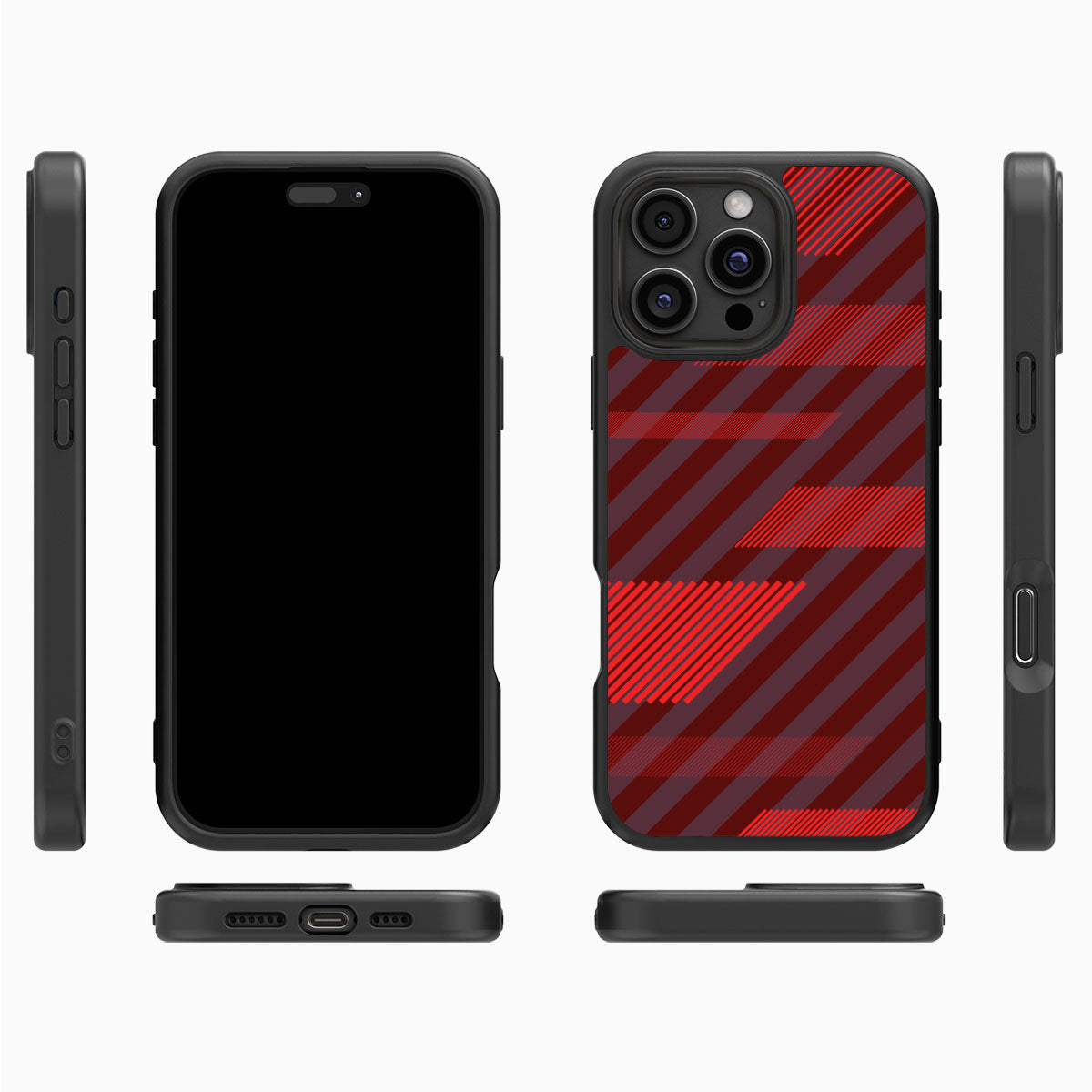 Orange Twill Play - iPhone 16 Pro Case #case type_core (magsafe), #case type_core (non magsafe)