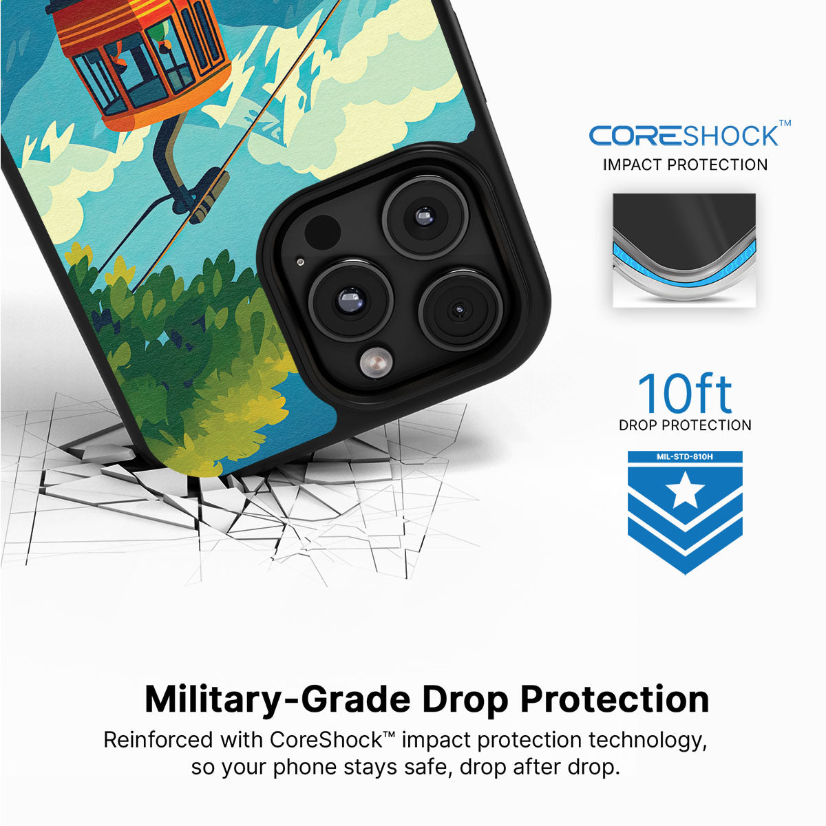 Queenstown - iPhone 16 Pro Case #case type_core (magsafe), #case type_core (non magsafe)