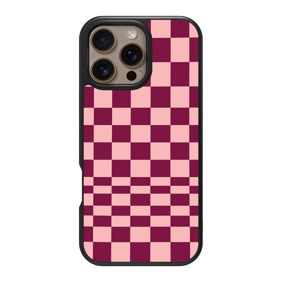 Rouge Board design back view – iPhone 16 Pro case
