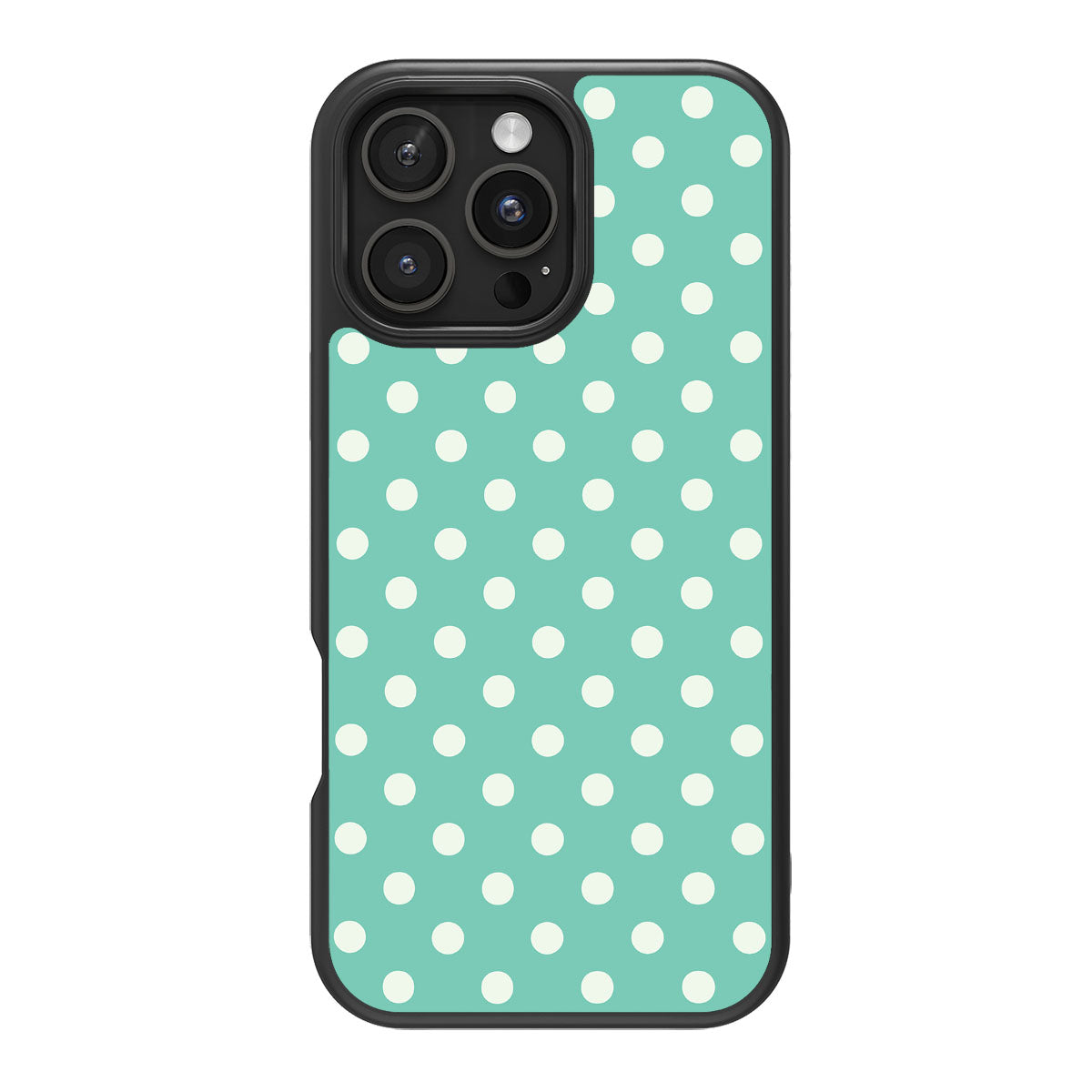Sea Pearls design back view – iPhone 16 Pro case
