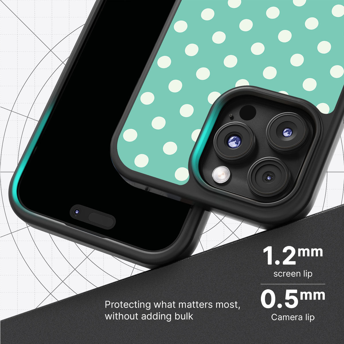 Sea Pearls slim iPhone 16 Pro phone case