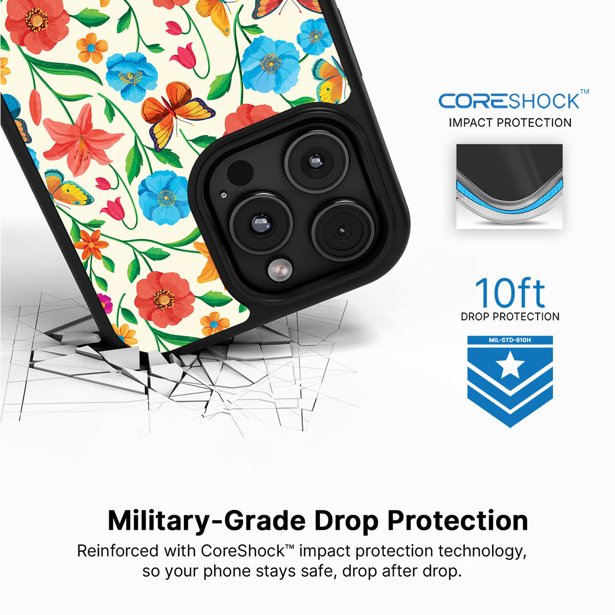 Spring Garden - iPhone 16 Pro Case #case type_core (magsafe), #case type_core (non magsafe)