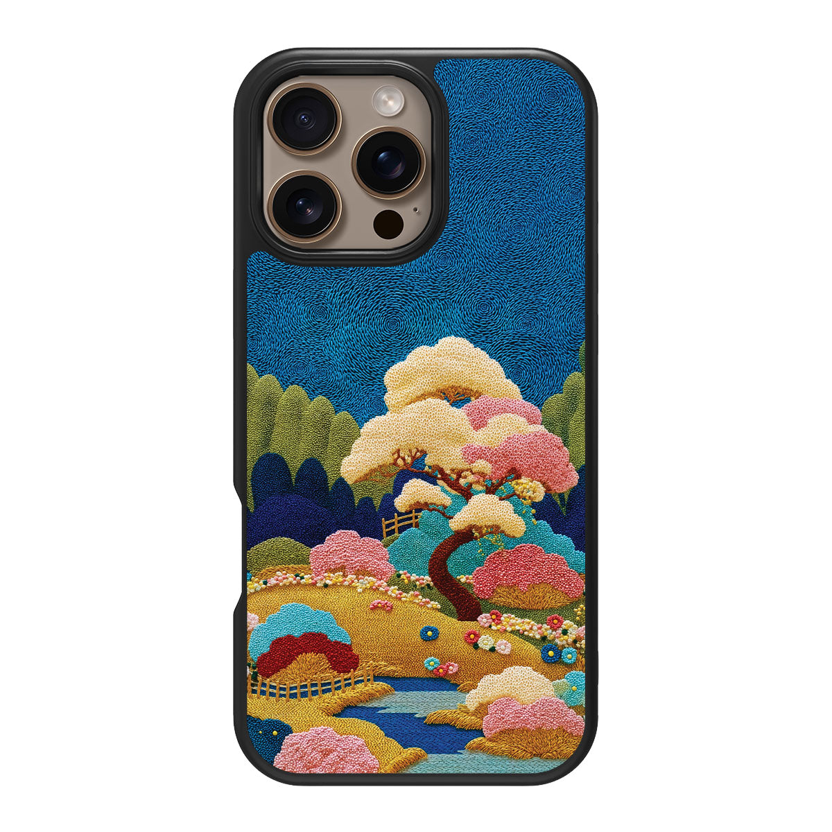 iPhone 16 Pro Case with MagSafe – Zen Garden
