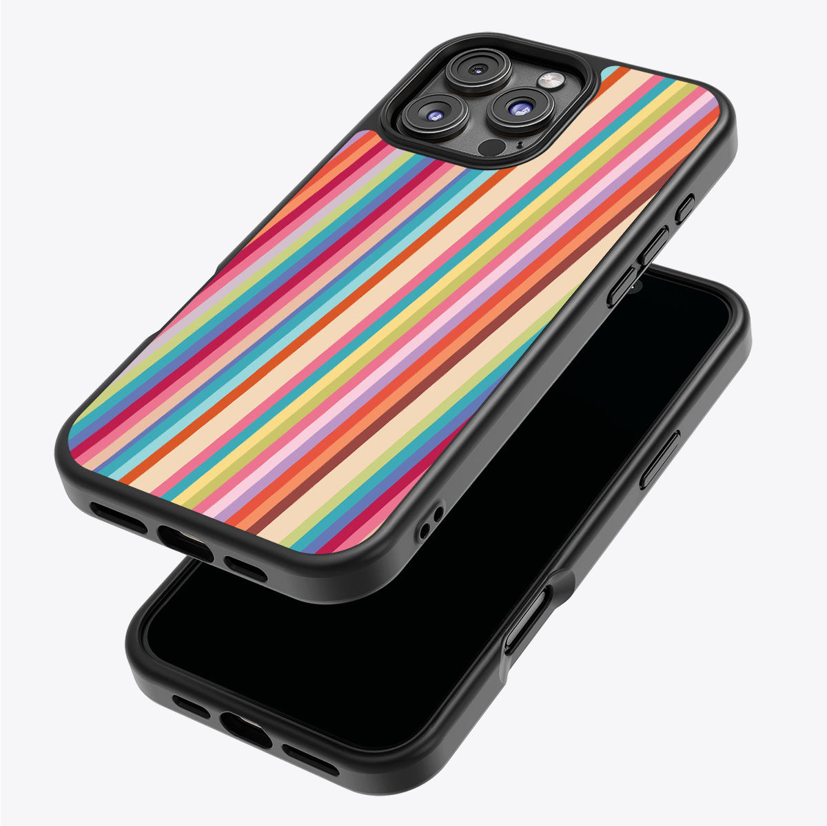 Candy Stripe - iPhone 16 Pro Max Case #case type_core (magsafe), #case type_core (non magsafe)