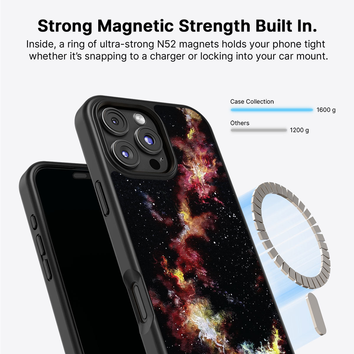 Cosmic Flare - iPhone 16 Pro Max Case #case type_core (magsafe)