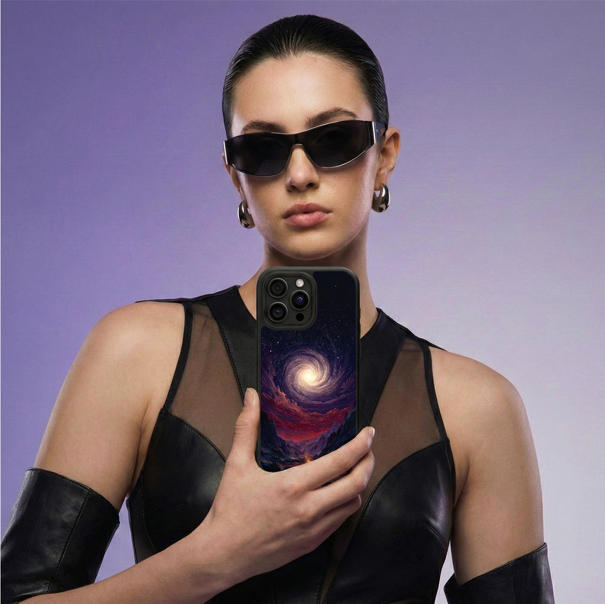 Cosmic Vortex - iPhone 15 Plus Case