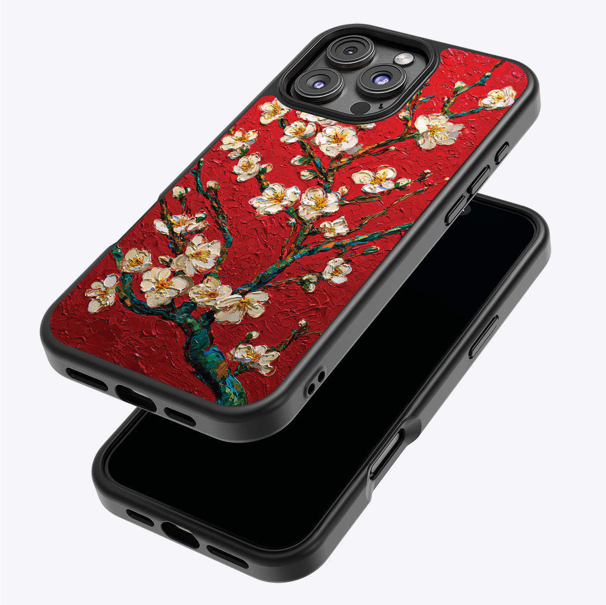 Crimson Blossom - iPhone 16 Pro Max Case #case type_core (magsafe), #case type_core (non magsafe)
