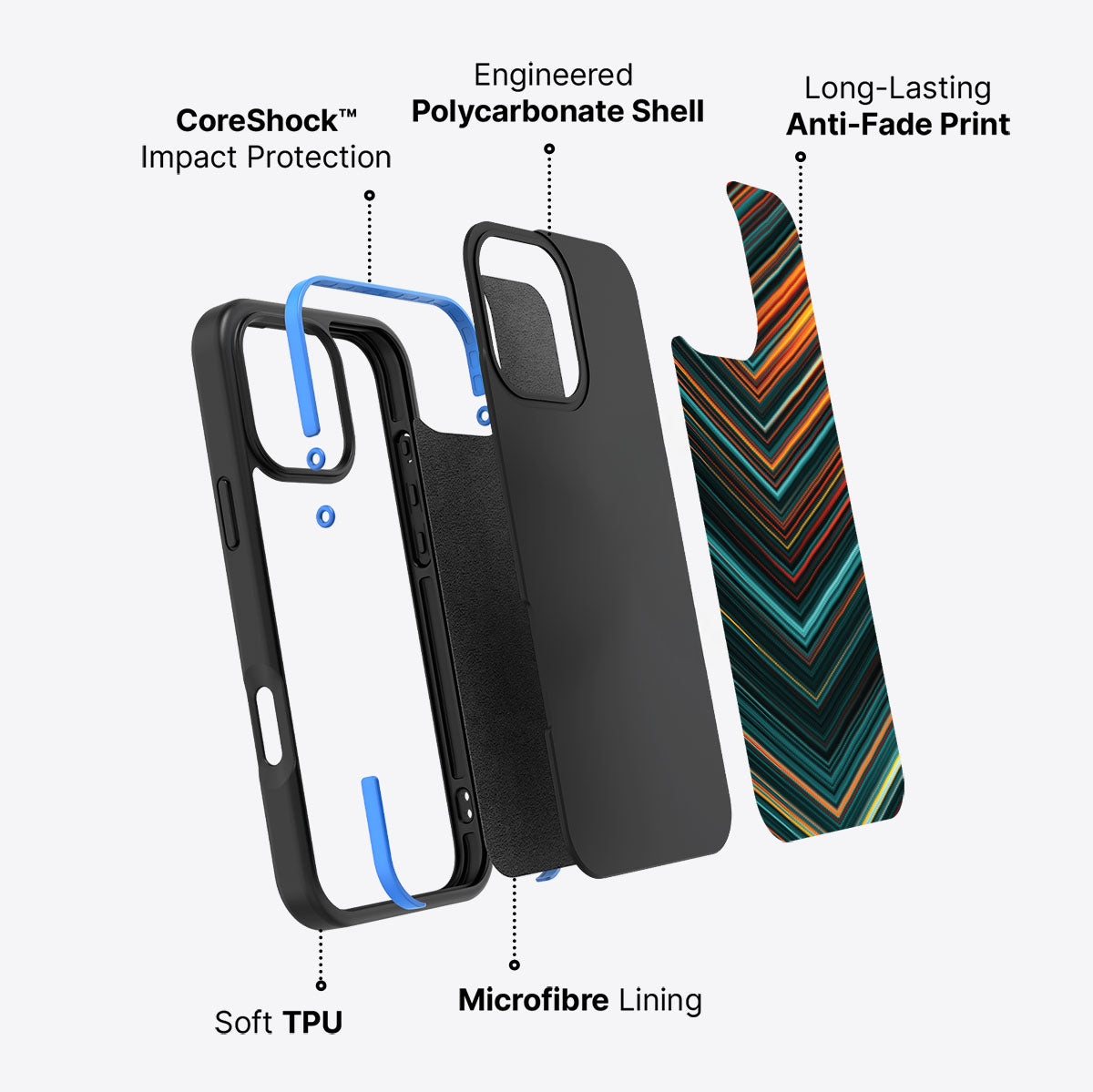 Deep Tech - iPhone 16 Pro Max Case #case type_core (non magsafe)