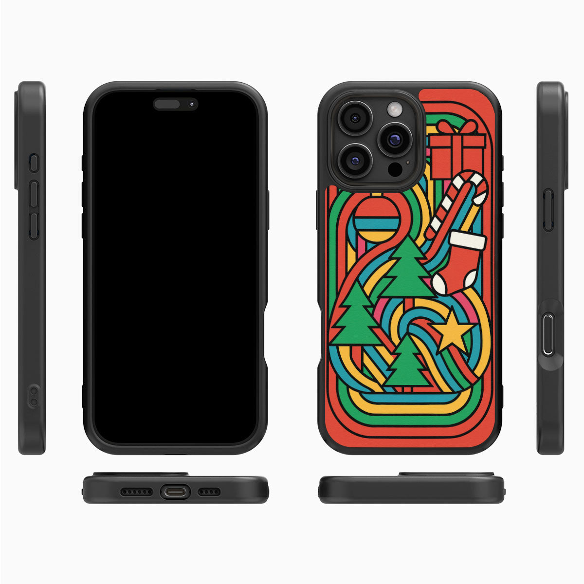 Feeling Festive - iPhone 16 Pro Max Case #case type_core (magsafe), #case type_core (non magsafe)