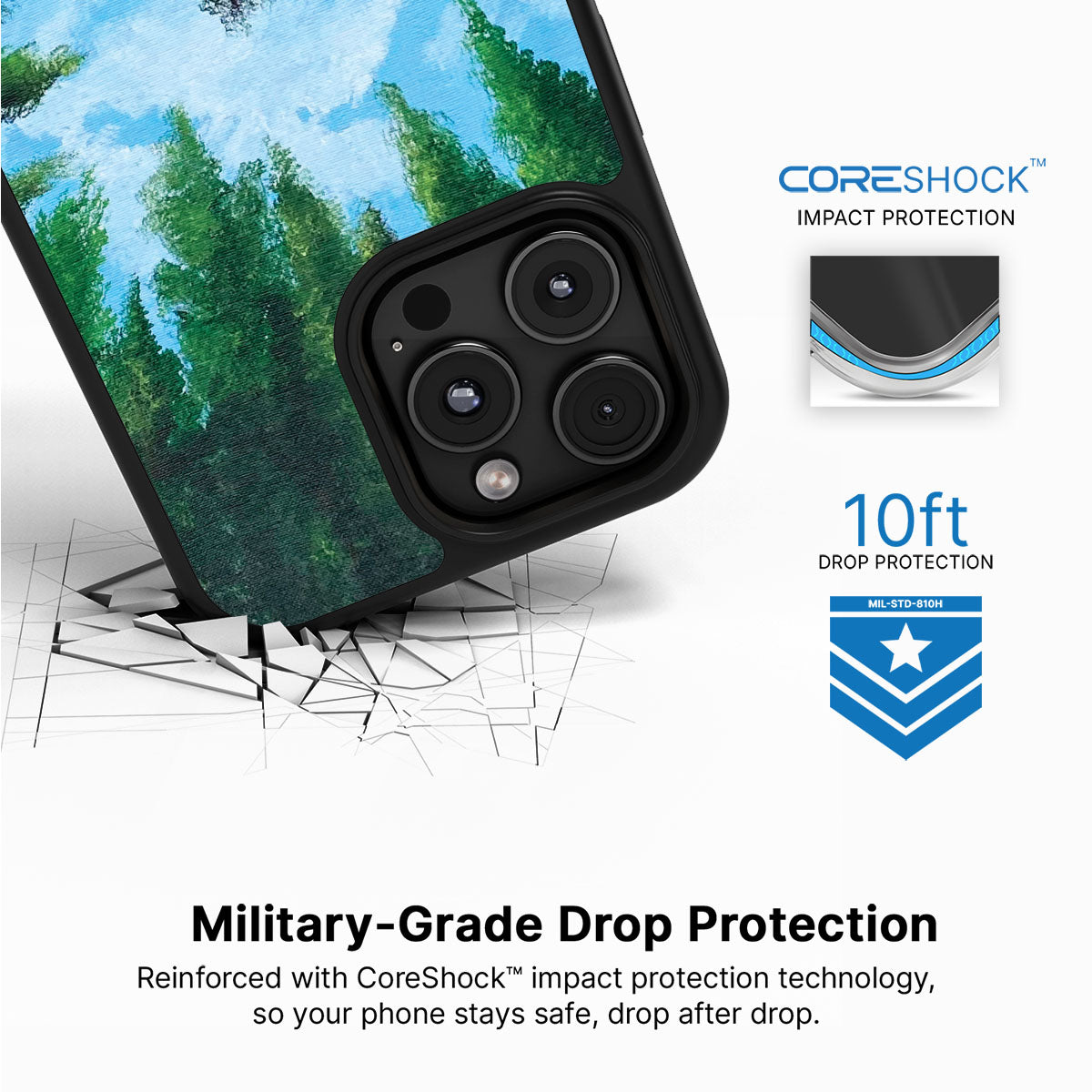 Forest Bathing - iPhone 16 Pro Max Case #case type_core (magsafe), #case type_core (non magsafe)