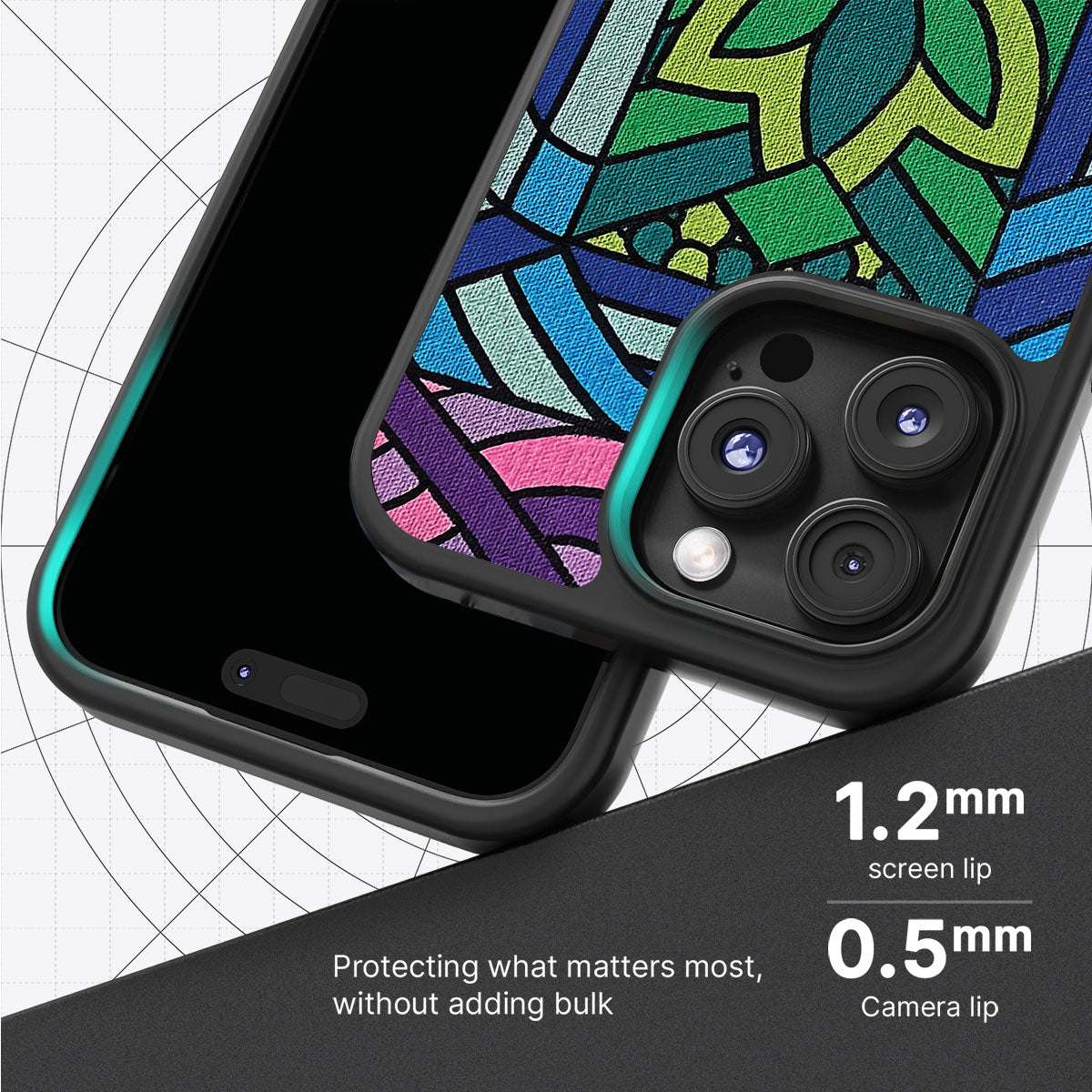 Green Flame - iPhone 16 Pro Max Case #case type_core (magsafe), #case type_core (non magsafe)