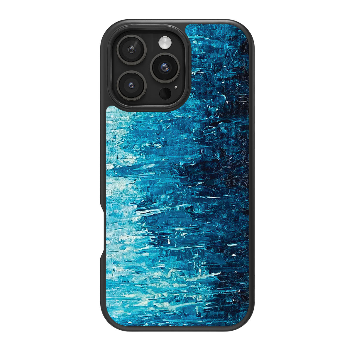 Indigo Impasto - iPhone 16 Pro Max Case #case type_core (magsafe), #case type_core (non magsafe)