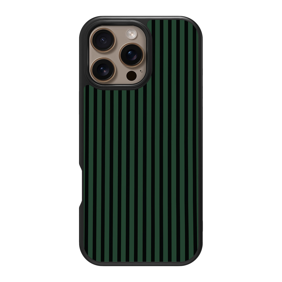 Green Stripe iPhone 16 Pro Max Case – Jungle Rule | MagSafe