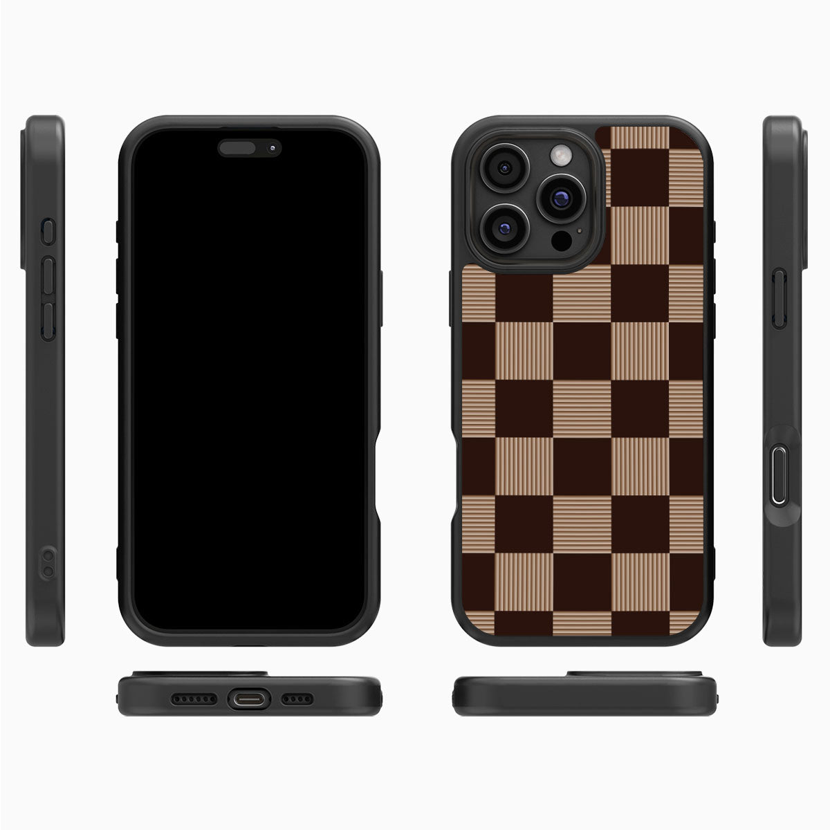 Latte Check - iPhone 16 Pro Max Case  #case type_core (magsafe), #case type_core (non magsafe)