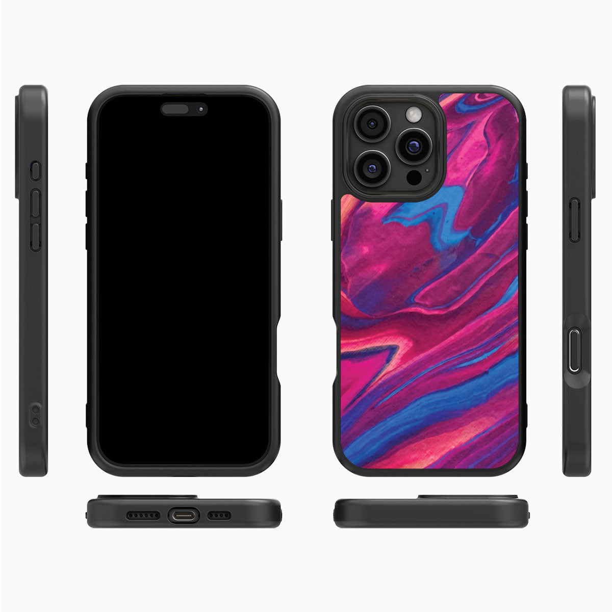 Luminous Lava - iPhone 16 Pro Max Case, #case type_core (magsafe), #case type_core (non magsafe)