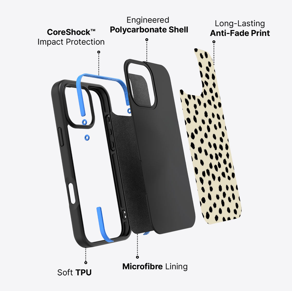 Luxe Beige - iPhone 16 Pro Max Case #case type_core (non magsafe)