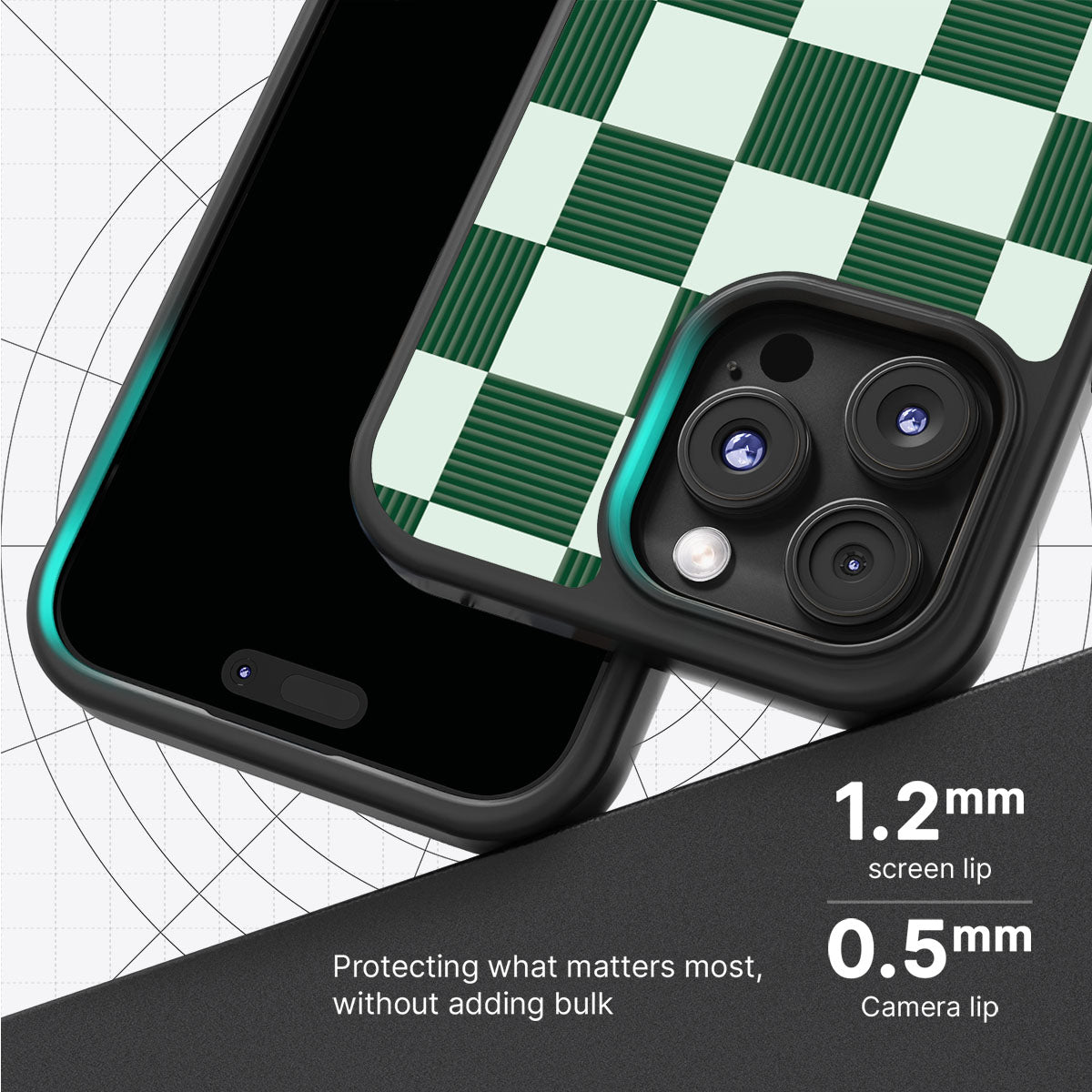 Luxe Emerald - iPhone 16 Pro Max Case #case type_core (magsafe), #case type_core (non magsafe)