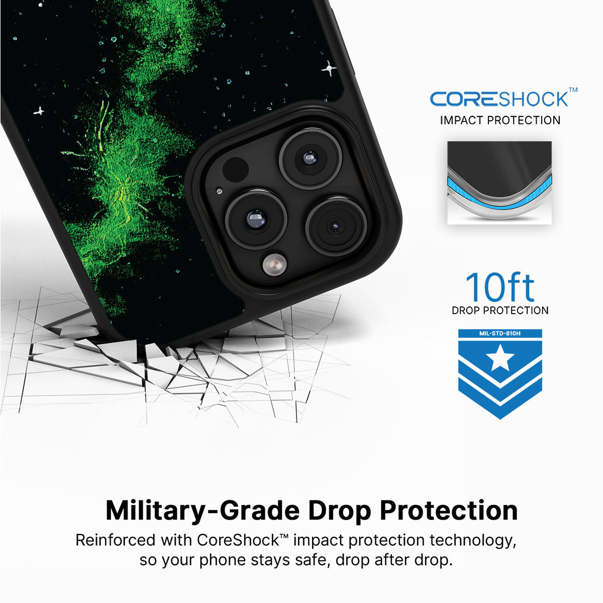 Milkyway Gazing - iPhone 16 Pro Max Case #case type_core (magsafe), #case type_core (non magsafe)